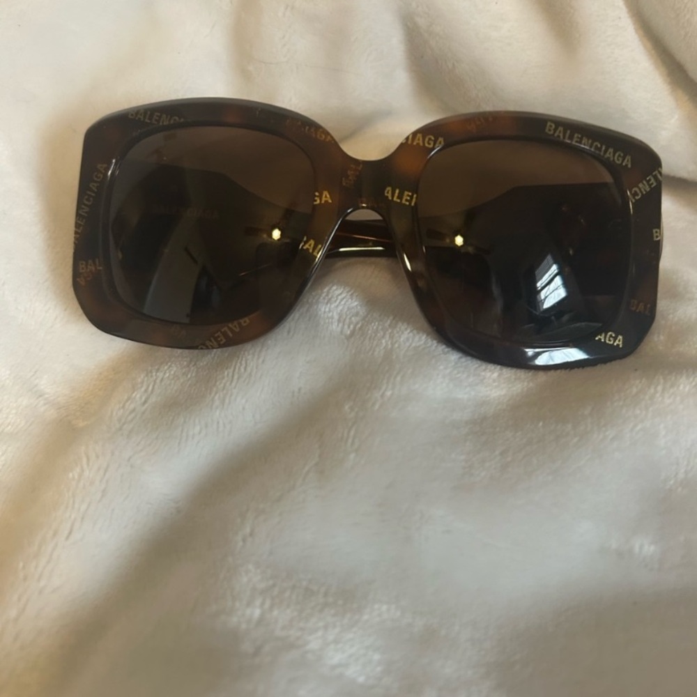 Balenciaga Women's Tortoise Sunglasses